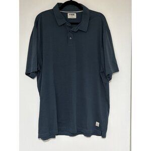 Linksoul Men's Rincon Golf Polo Shirt In Twilight Blue Size XXL